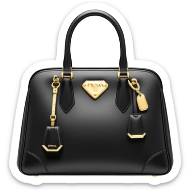 Prada bag sticker