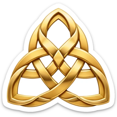 Celtic trinity knot sticker