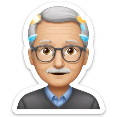 Person say 67 sticker