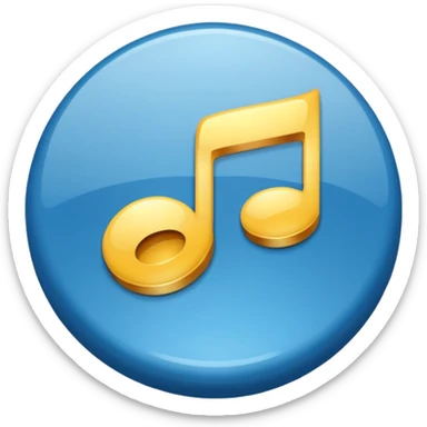 i want to create pack for discord bot music button for emoji color blue sticker