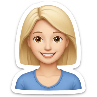 Crear un emoji de mama relajada sticker