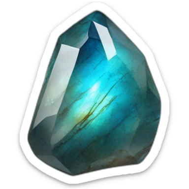 Labradorite stone  sticker