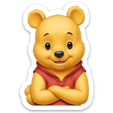 winnie the pooh from Disney sticker