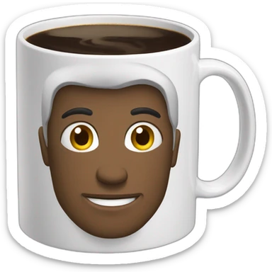 dark brandon coffee mug sticker