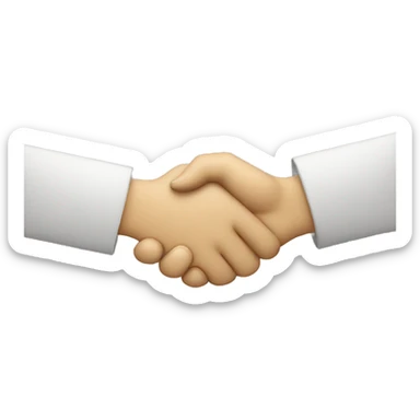 handshake sticker