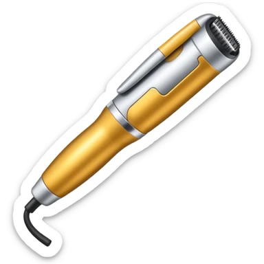 Hair styler sticker