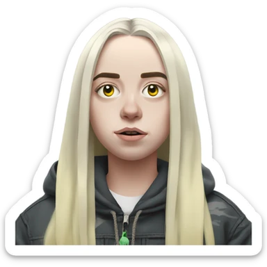 Billie Eilish sticker