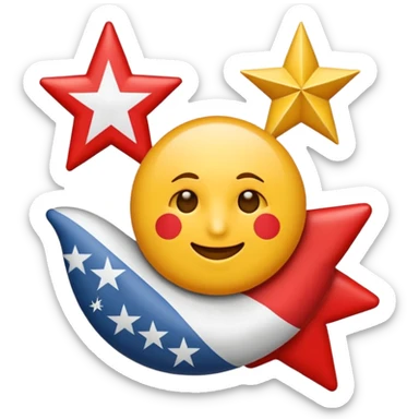 crea un emoji con lo scontro tra US e URSS sticker