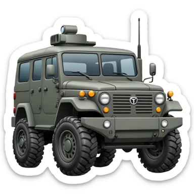 Turkish's Military Car sticker