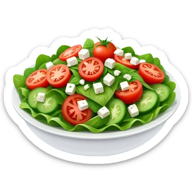 Prasini salad  sticker