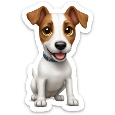 Jack Russel Terrier dog sticker