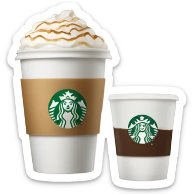 Starbucks coffee sticker