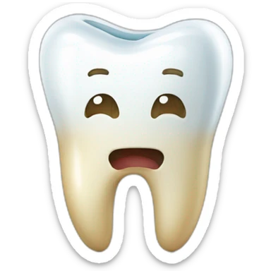 tooth-root-canal-guy sticker