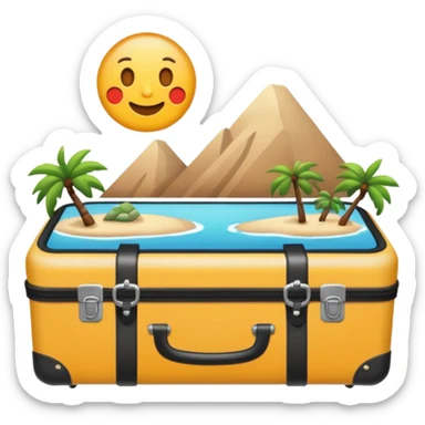 travel aesthetic sticker