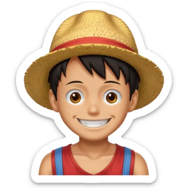 Luffy sticker