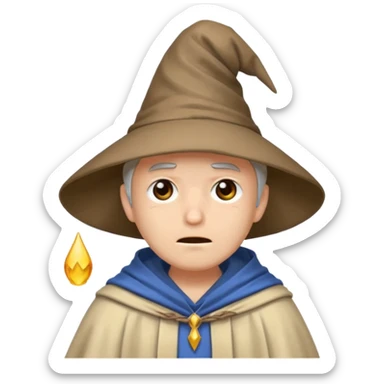 Male, mysterious wizard, 8 emojis, sad, happy, angry, confused, love, crying, neutral, random, no background, anime style sticker