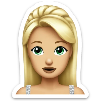 Paris Hilton confused sticker