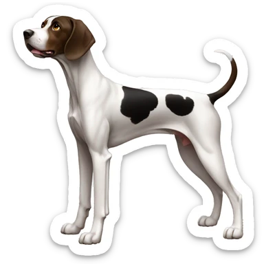 pointer full body sticker