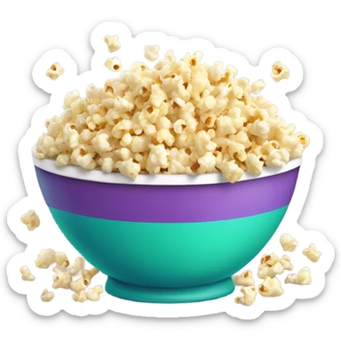 popcorn sticker