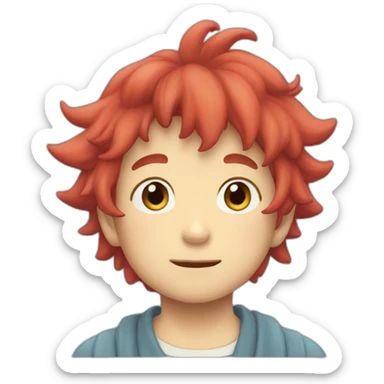 Ponyo-Ghibli sticker