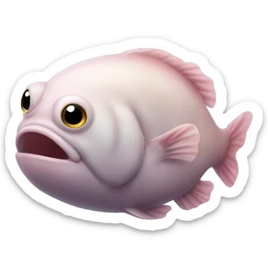 Blob fish  sticker