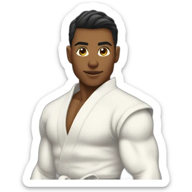 posh-muscle-boy-with-judogi sticker