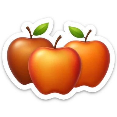 Can you make the yellow one to look more like brown and the orange to look more sticker