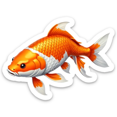 Koi Fish sticker