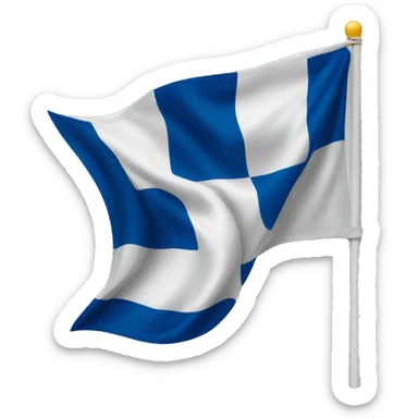 Drapeau personnalisé  sticker