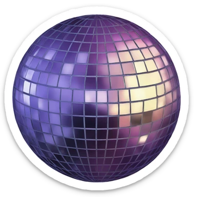 disco ball sticker