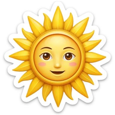 sun star sticker