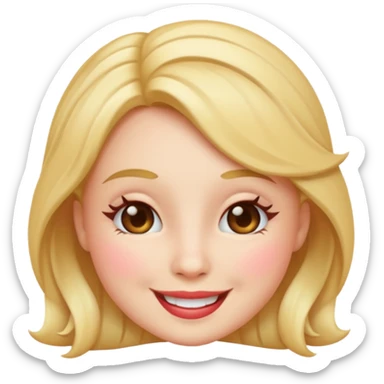 Emoji coquette sticker