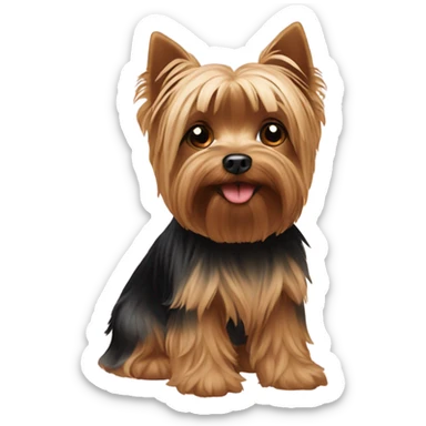 Yorkie sticker