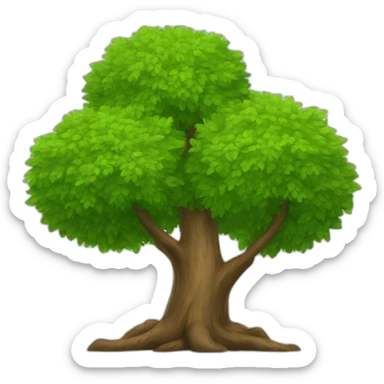 Trees sticker