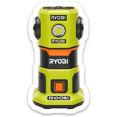 RYOBI ONE+ 18V Cordless Compact Router Kit with 2.0 Ah Battery emoji style  sticker