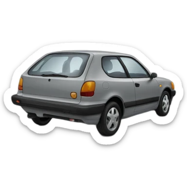 Hatch-car sticker