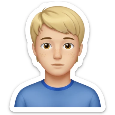 Eden 
homme trans
19 ans
 Étudiant en art
acné,

 sticker