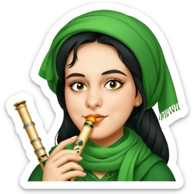 Celtic Piper sticker