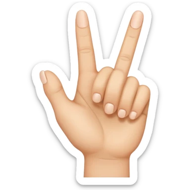 Incluye este emoji 🖕🏻 sticker