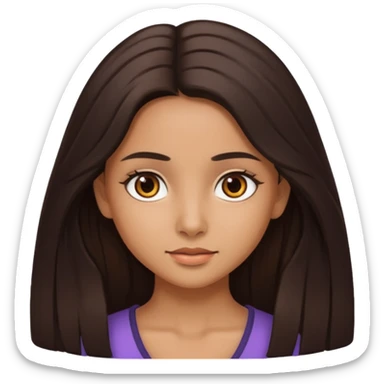 Morena girl  sticker