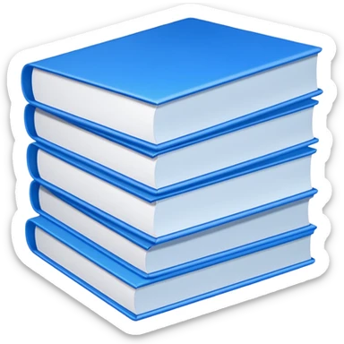 documents with blue cover sticker