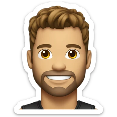 ricky martin singer sticker