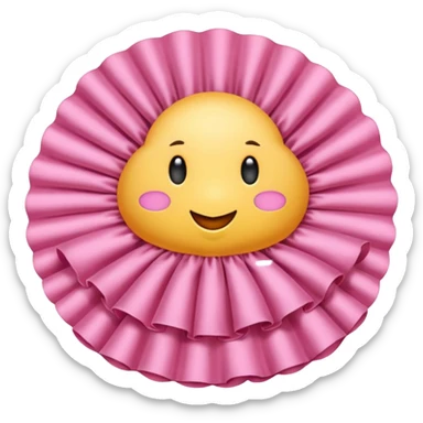 Coquette pink sticker