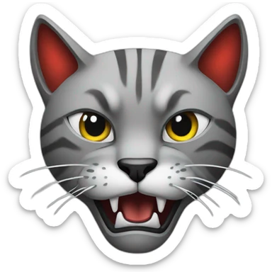 hellcat logo sticker