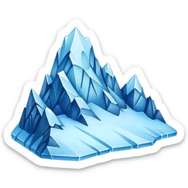 glacier sticker