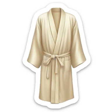 silk robe sticker