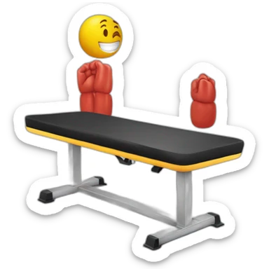 Table de saut gym  sticker