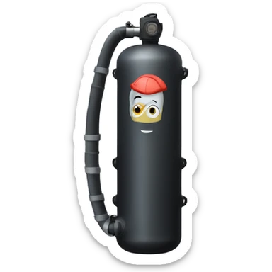scuba tank sticker
