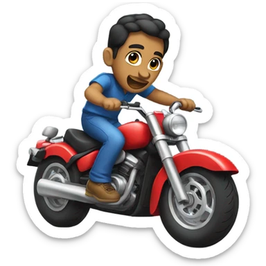 puerto rican doing a wheelie sticker