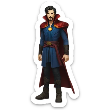 Doctor strange fullbody sticker
